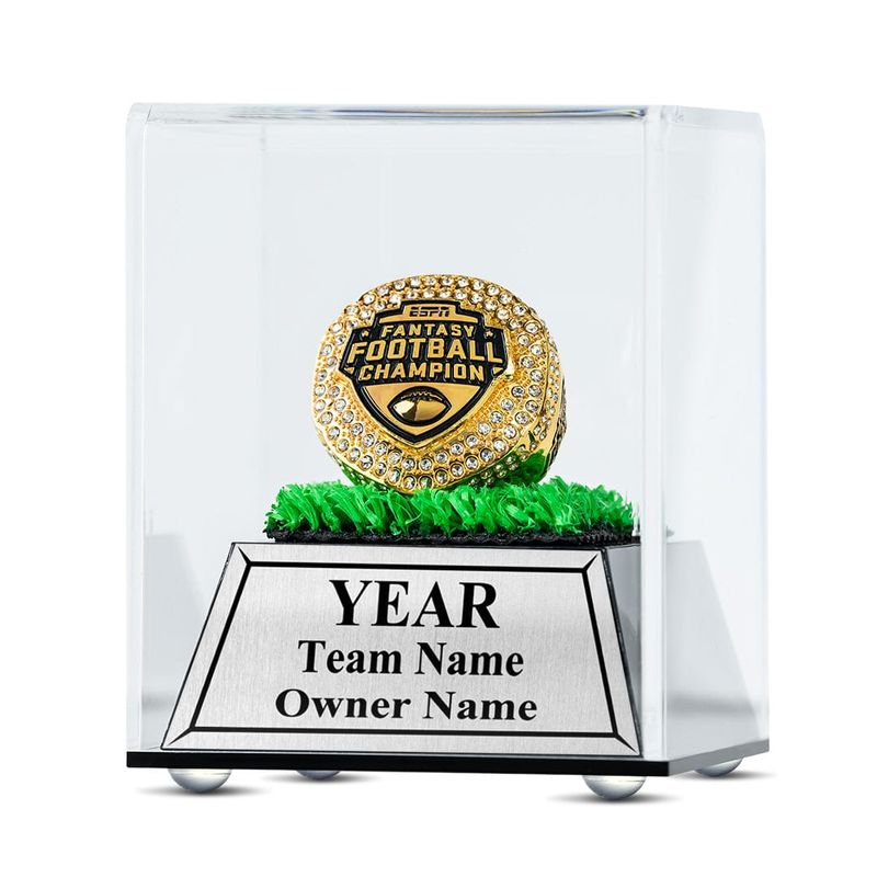 Personalized Ring Display Case