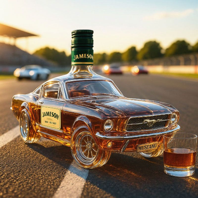 🥃Die Bronco Whiskyflasche