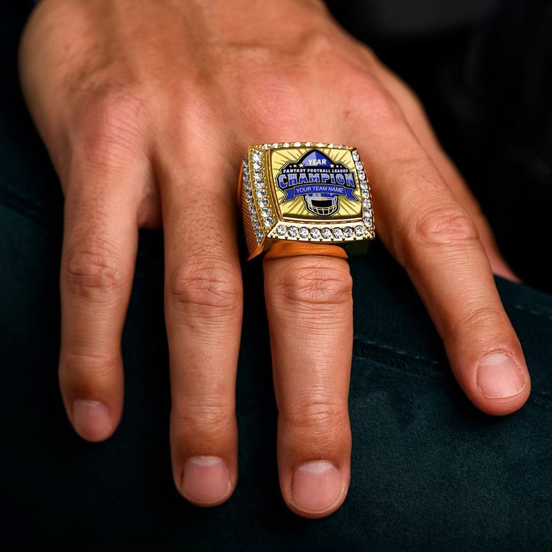 Custom Fantasy Football Championship Ring
