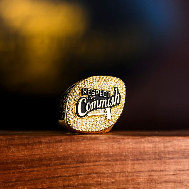 Fantasy Football Commissioner Ring
