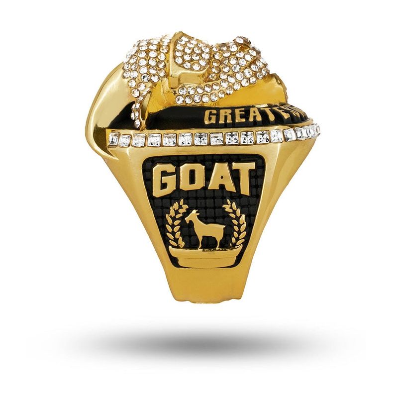 Blinged Out GOAT Championship Ring