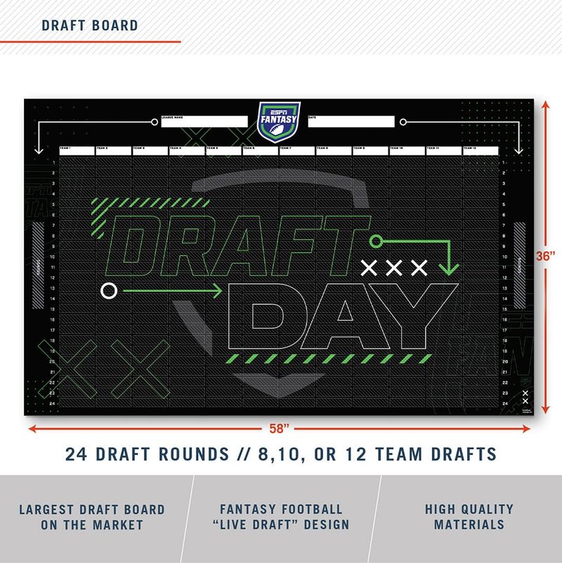 Respect the Commish Ring + 2026 ESPN Draft Board Kit