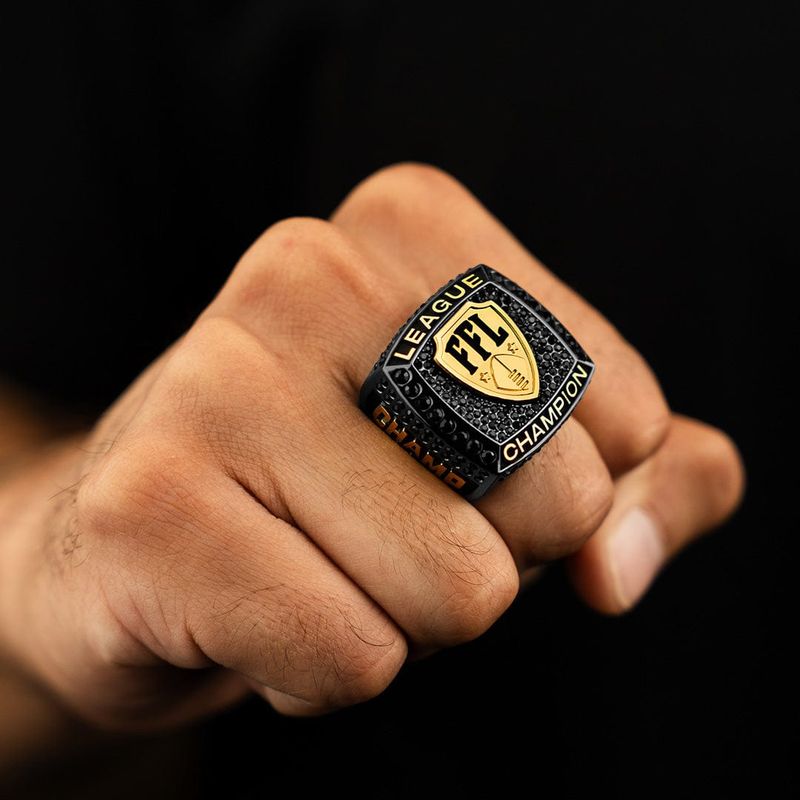 FFL Stunna Ring - Black/Gold