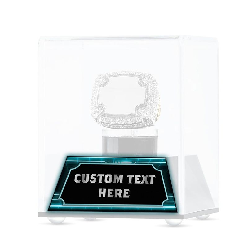 Design Your Own Name Plate for Ring Case
