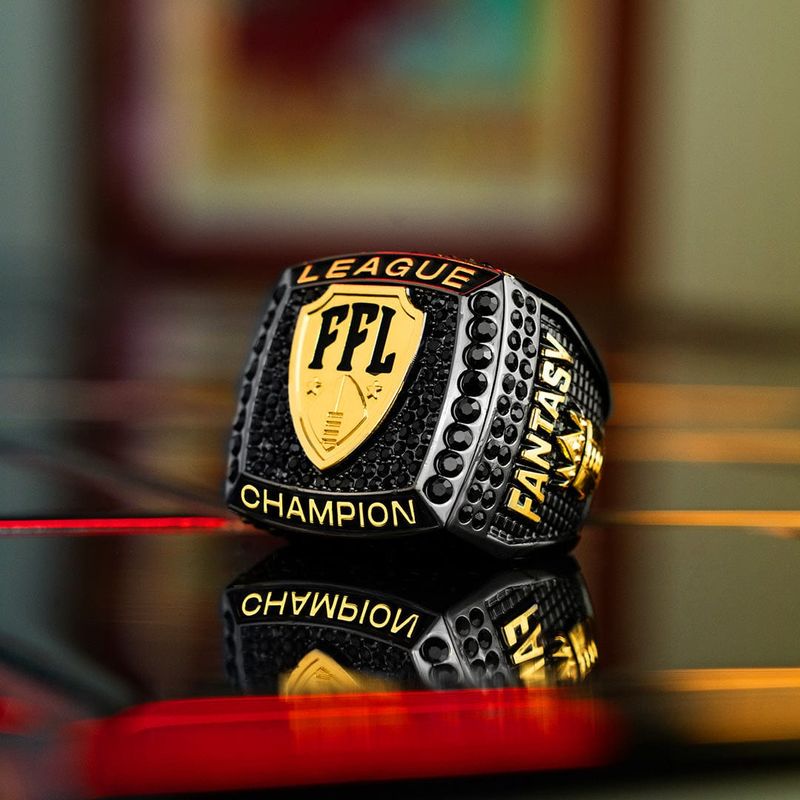 FFL Stunna Ring - Black/Gold