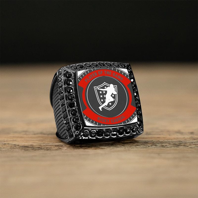 Ultimate Custom Championship Ring - Gunmetal