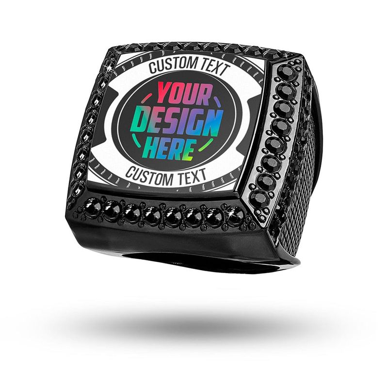 Ultimate Custom Championship Ring - Gunmetal