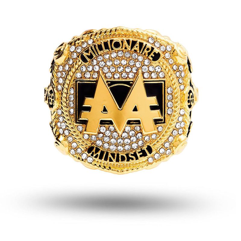 Monopoly Millionaire Mindset Championship Ring