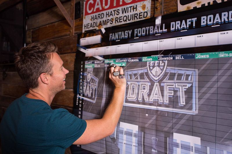 Championship Ring + 2026 Fantasy Footballers Draft Board Kit