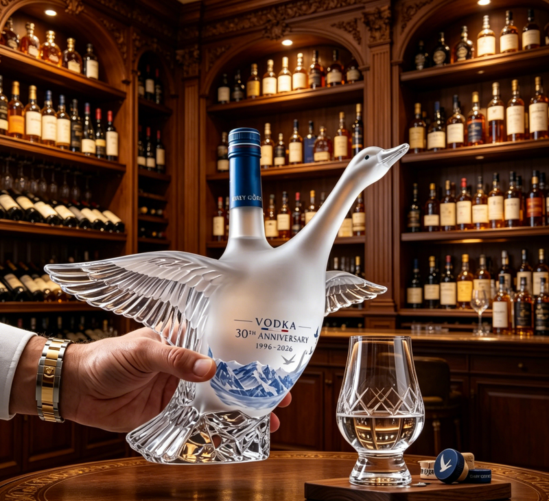 Heißer Verkauf 49% Rabatt🔥 30. Jahrestags-Limited-Edition Wodka-Flasche