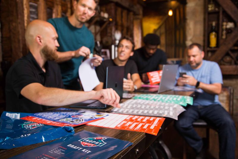 Championship Ring + 2026 Fantasy Footballers Draft Board Kit