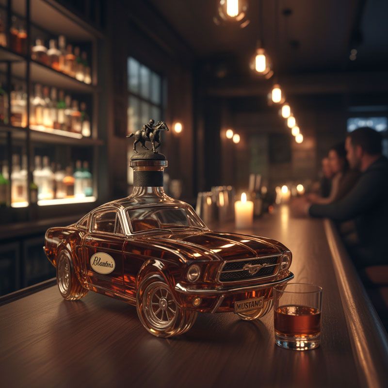 🥃Die Bronco Whiskyflasche