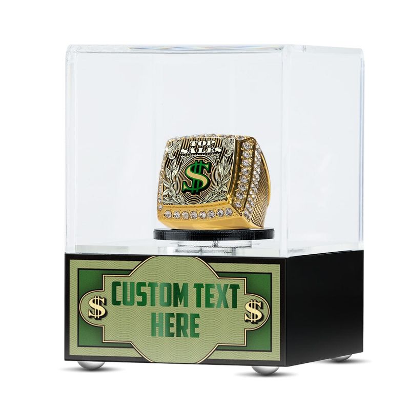 Top Sales Ultimate Bling Ring + Spinning Ring Display Case Bundle