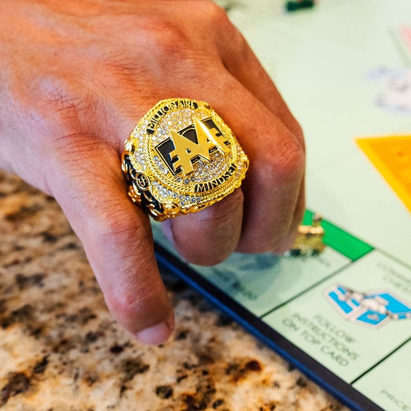 Monopoly Millionaire Mindset Championship Ring