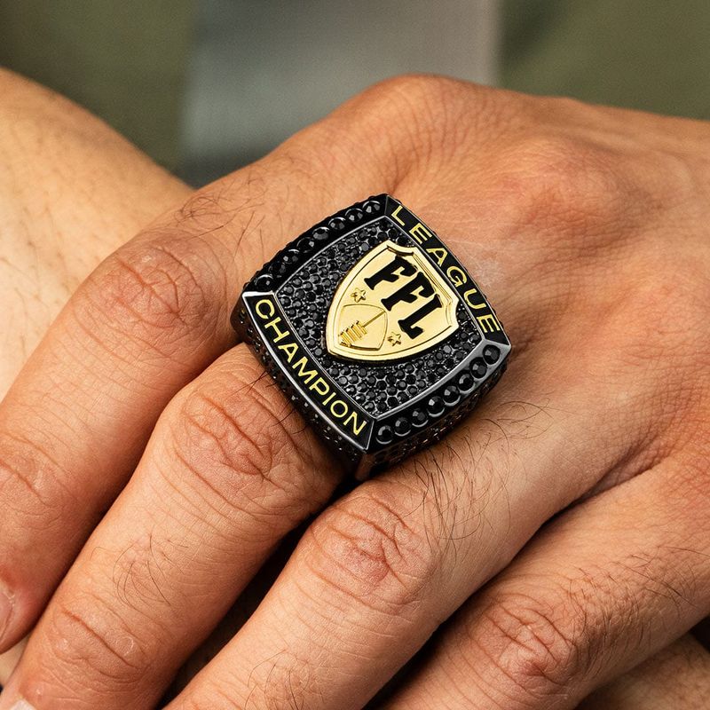 FFL Stunna Ring - Black/Gold
