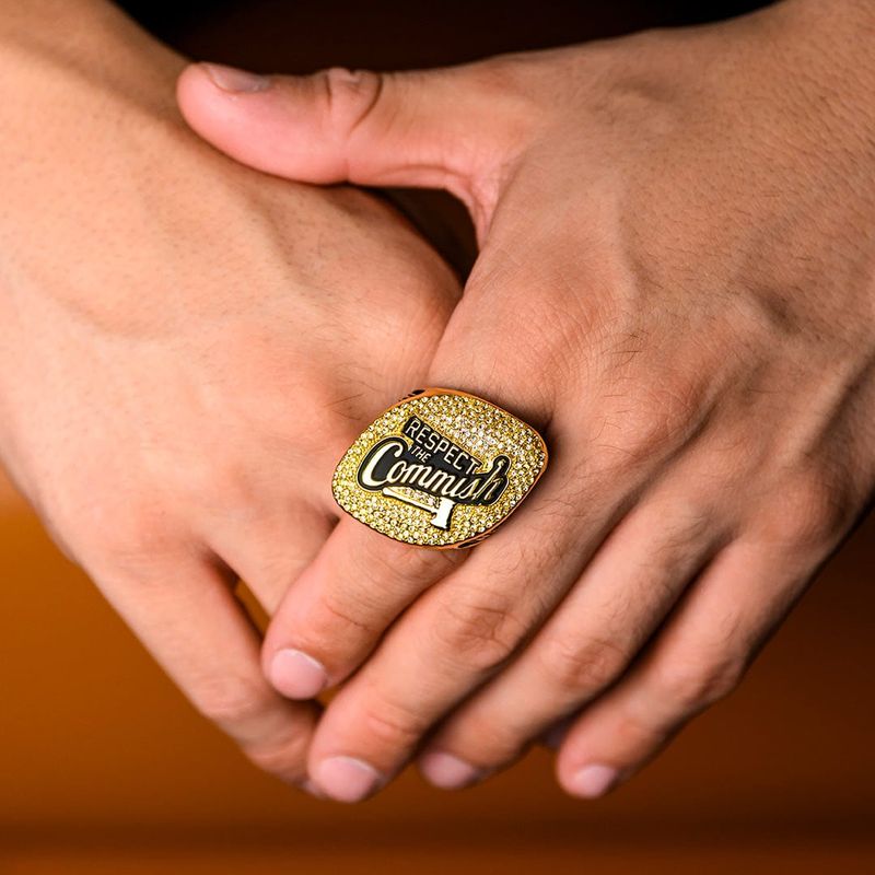 Fantasy Football Commissioner Ring