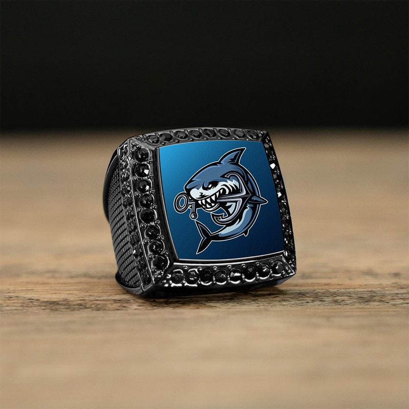 Design Your Own Custom Championship Ring - Gunmetal
