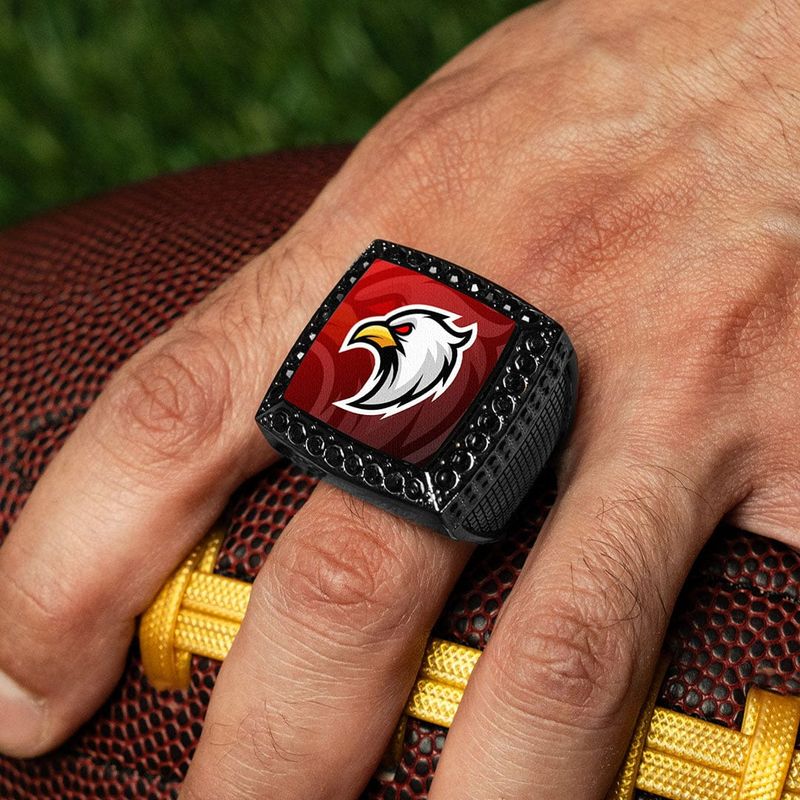Design Your Own Custom Championship Ring - Gunmetal