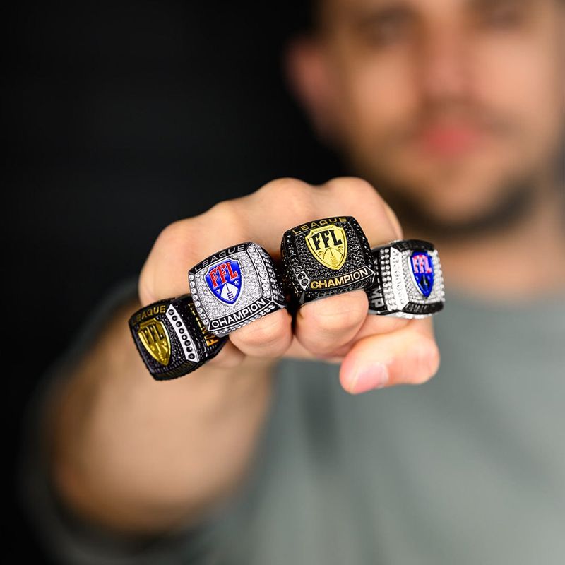 FFL Stunna Ring - Black/Gold