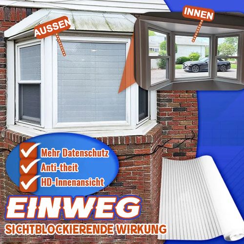 🎄heißer Verkauf🔥Eins-Weg-Imitationsjalousien Sichtschutzfensterabdeckung✨