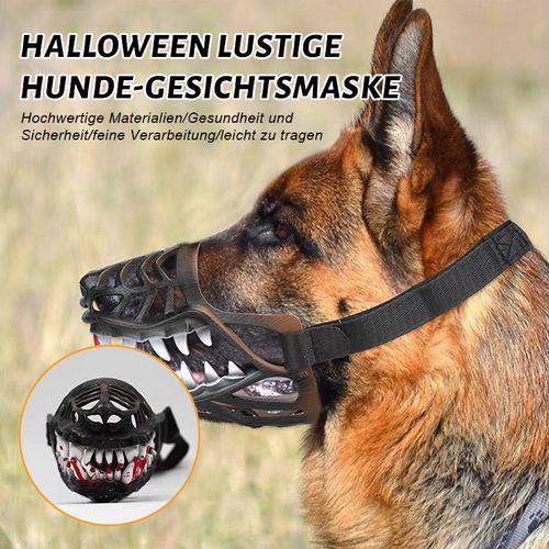 Halloween lustige Hunde-Gesichtsmaske