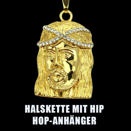 Halskette Mit Hip-Hop-Anhänger