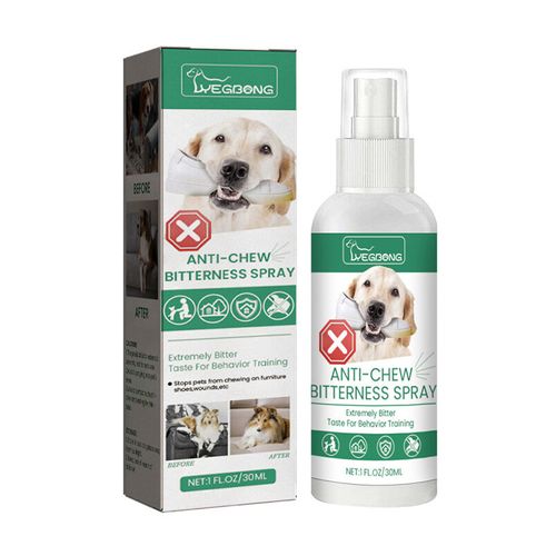 30ml Pet Anti Chew Bitterness Spray for Cats Dogs Non Harmful Ingredients Pet Behavior Training Correction Anti Biting Licking and Scratching Spray