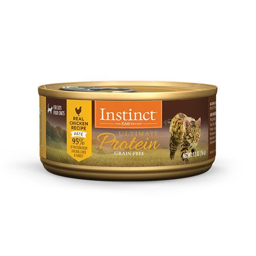 Instinct Ultimate Protein Grain Free Real Chicken Recipe Natural Wet Canned Cat Food 5.5 oz 156g