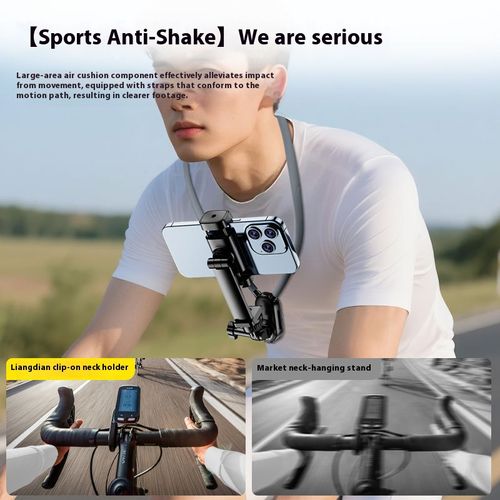 Cell Phone Holder Around Neck Hands Free Lazy Flexible Neck Mobile Phone Stand Holder Wearable Smartphone Mount Bracket for Gop