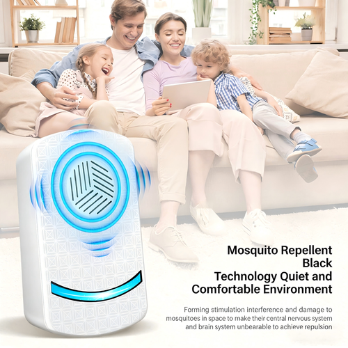 2026 Hot Selling Portable Eco-Friendly Electric Ultrasonic Insect Repellent for Hotel RV Garage Use