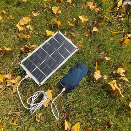 3W 5V portable solar charging panel for mobile phones
