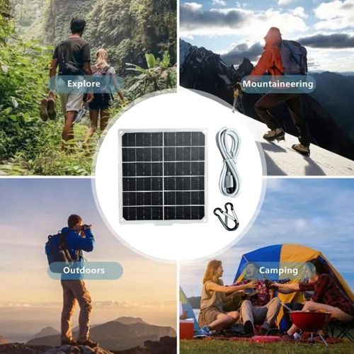 3W 5V portable solar charging panel for mobile phones