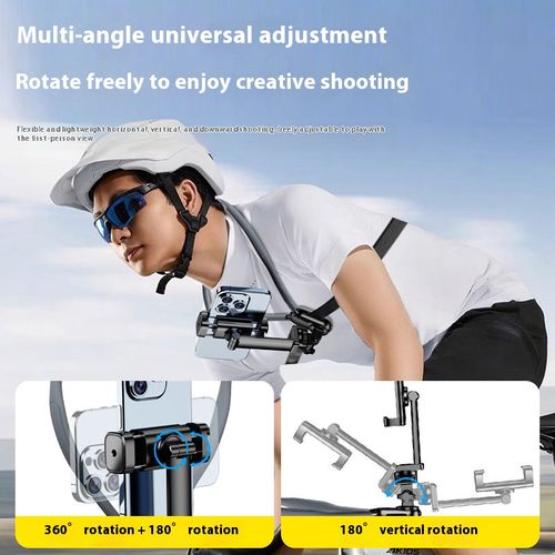 Cell Phone Holder Around Neck Hands Free Lazy Flexible Neck Mobile Phone Stand Holder Wearable Smartphone Mount Bracket for Gop