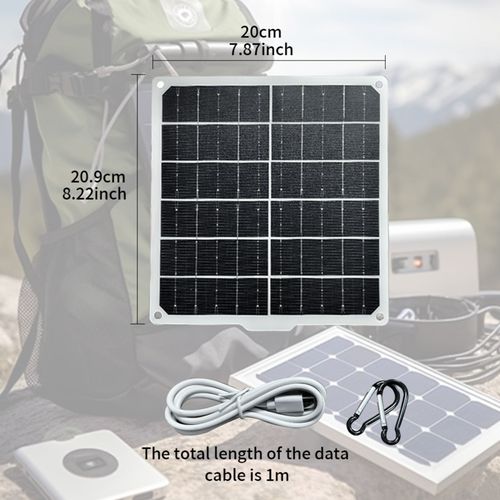 3W 5V portable solar charging panel for mobile phones