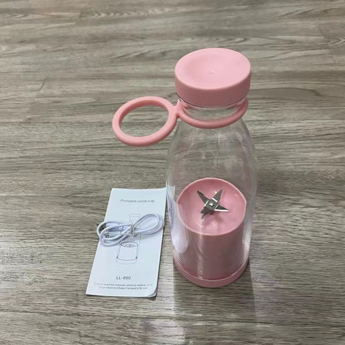 1 Pack Premium Portable USB Rechargeable Juicer Cup High Grade Mini Electric Smoothie Blender Optional Colors Purple Blue Pink White Ideal For Home Office And Outdoor Lifestyle Premium single rechargeable portable juicer. Compact powerful design for fresh homemade juice. You can select your preferred color from purple blue pink and white. Great daily essential and decent gift choice for modern lifestyle