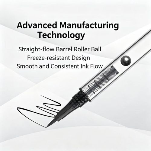 3 Pcs Max Black Liquid Eyeliner Pen, Waterproof Smudge‑Proof Long Lasting Eyeliner, Ultra‑Fine Tip Smooth Precise Eye Makeup High‑pigment deep black colour, sweat resistant, beginner‑friendly, perfect for daily and party makeup