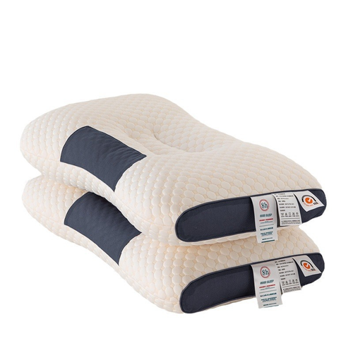 2 Pack Soft Bed Pillows, Breathable Comfortable Sleeping Pillows, Good Neck Support for Restful Sleep, Hotel‑Quality Pillows for Home Bedroom Use