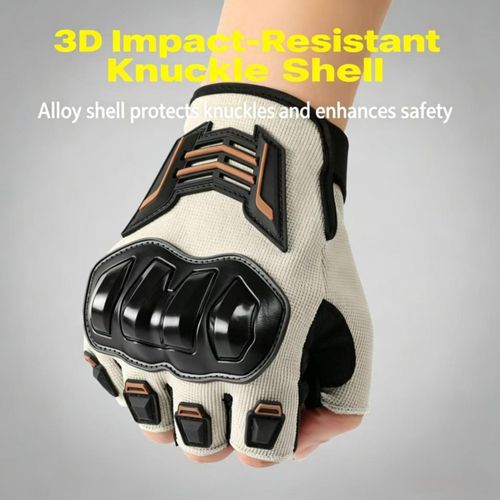 Windproof Warm Reflective Motorcycle Riding Gloves Non‑Slip Wear Resistant Full Protection Motorbike Gloves For Men Outdoor Driving