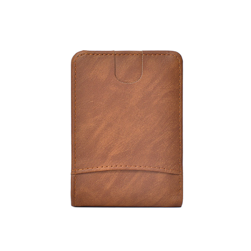 Slim PU Leather Mens Wallet Compact Lightweight Card Holder Portable Purse For Daily Business Travel Use