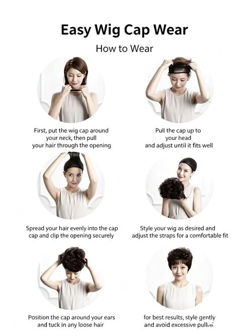 Wig Caps 10 Pack Black Nylon Mesh Wig Caps Stretch Elastic Wig Liner Caps For Women Daily Wig Wear