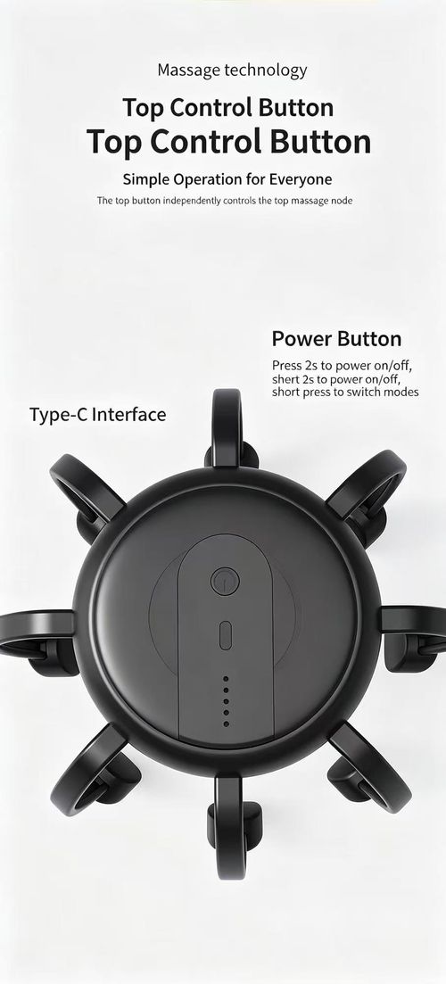 Electric Octopus Head Massager Wireless Portable Scalp Massager Multi‑Point Vibration Massage Device Relieve Head Stress Fatigue Improve Sleep For Home Office Travel Use