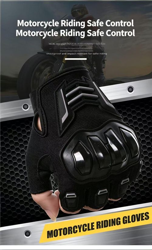 Windproof Warm Reflective Motorcycle Riding Gloves Non‑Slip Wear Resistant Full Protection Motorbike Gloves For Men Outdoor Driving