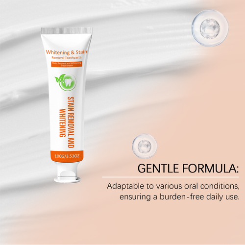 2 Pack Premium Stain Removal Whitening Toothpaste Deep Clean Teeth Remove Coffee And Food Stains Fresh Breath Oral Care For Daily UseHigh effective whitening toothpaste for daily oral care. Helps remove stubborn stains caused by coffee food and drinks. Freshens bad breath keeps teeth clean and bright. Gentle formula suitable for everyday family use.