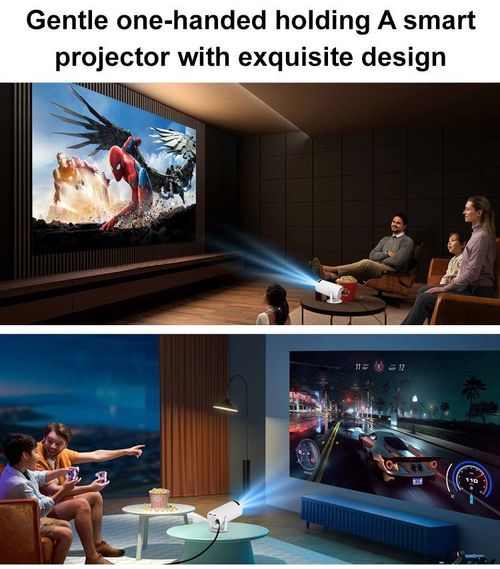Mini Projector 4K Ultra HD – Portable Home Theater