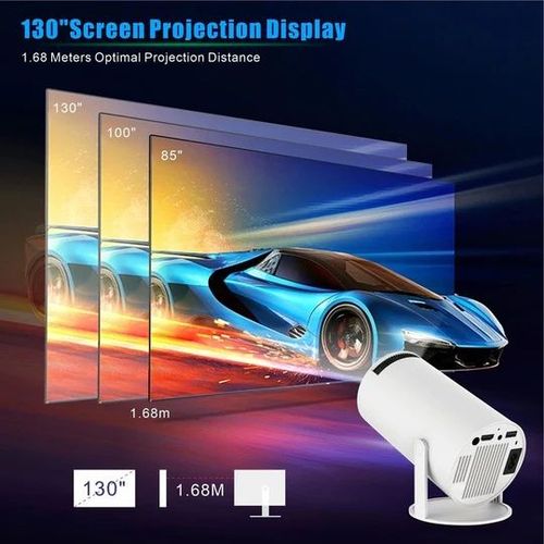 Mini Projector 4K Ultra HD – Portable Home Theater
