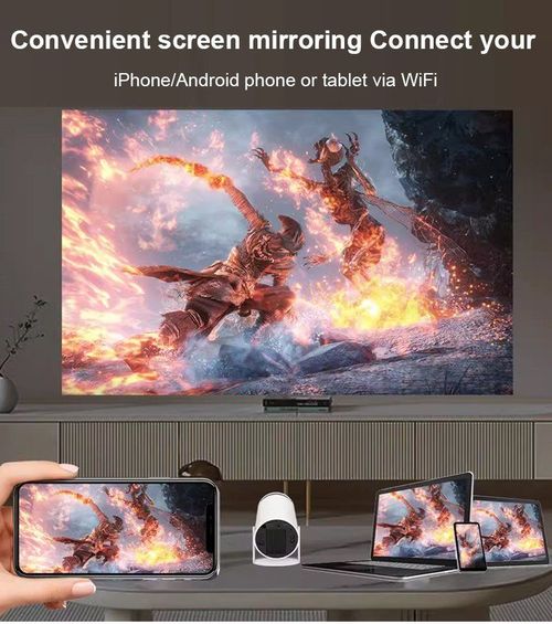 Mini Projector 4K Ultra HD – Portable Home Theater