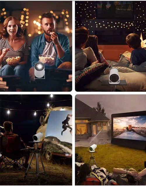 Mini Projector 4K Ultra HD – Portable Home Theater