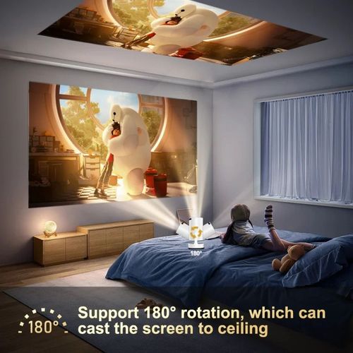 Mini Projector 4K Ultra HD – Portable Home Theater