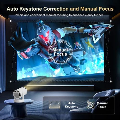 Mini Projector 4K Ultra HD – Portable Home Theater