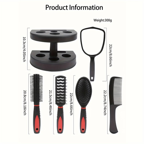 5 IN 1 Professional Hair Brush Set（For Salon & Home Use Ghana）